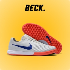 Giày Bóng Đá Nike Magista Finale Trắng Cam Cổ Lửng TF