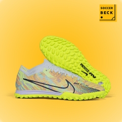 Giày Bóng Đá TQ Nike Zoom Mercurial Vapor 15 Elite Xanh Lá Cam Cổ Lửng HQ TF