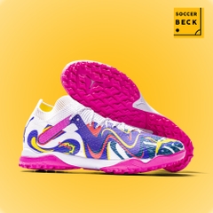 Giày Bóng Đá Puma Future Ultimate Neymar Creativity Trắng Tím Cổ Lửng TF