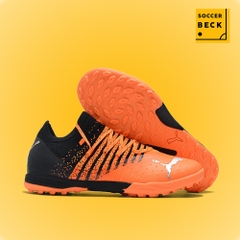 Giày Bóng Đá TQ Puma Future Z 1.3 Pro Cam Gót Đen Cổ Lửng V2 TF