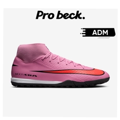 GIÀY BÓNG ĐÁ NIKE ZOOM MERCURIAL SUPERFLY 10 ACADEMY TF - FQ8331-600 - HỒNG TÍM/CAM