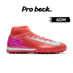 GIÀY BÓNG ĐÁ NIKE ZOOM MERCURIAL SUPERFLY 10 ACADEMY TF - FQ8331-800 - ĐỎ/XANH NGỌC