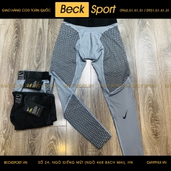 Quần Giữ Nhiệt Cao Cấp - Nike Pro Combat 2019 Xám Dài