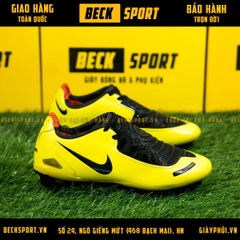 Giày Bóng Đá Nike T90 Laser Vàng Vạch Đen FG
