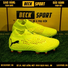 Giày Bóng Đá Puma Future 19.1 Vàng Cổ Lửng FG