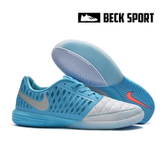 Giày Bóng Đá Nike Lunar Gato II Xám Xanh Ngọc IC
