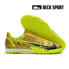 Giày Bóng Đá Nike Mercurial Vapor 14 Academy Safari Đồng Đen Vạch Chuối V2 TF
