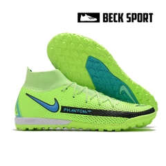 Giày Bóng Đá Nike Phantom GT Elite EURO Xanh Lá Cổ Cao TF