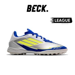 GIÀY BÓNG ĐÁ ADIDAS F50 LEAGUE MESSI TF La Vida Rapida - IH0919 - BẠC/XANH