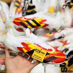 Giày Bóng Đá Adidas Predator 20.1 Uniforia Đỏ Vàng Gót Trắng Vạch Đen FG