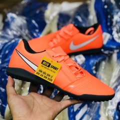 Giày Bóng Đá Nike Phantom VNM Club Cam Đỏ Vạch Trắng TF