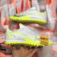 Giày Bóng Đá Nike Mercurial Vapor 14 Academy Safari Trắng Xám Vạch Nõn Chuối V2 TF