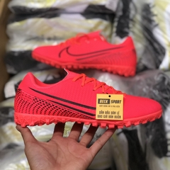 Giày Bóng Đá Nike Mercurial Vapor 13 Academy Đỏ Vạch Đen TF