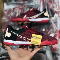 Giày Bóng Đá Nike React Gato Đỏ Bã Trầu Gót Đen IC