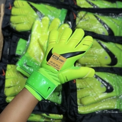 Găng Tay Nike Premier SGT Xanh Chuối Vạch Đen ( Không Xương)