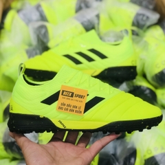 Giày Bóng Đá Adidas Copa 19.1 Nõn Chuối Vạch Đen Da Thật TF