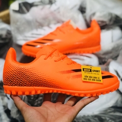 Giày Bóng Đá TQ Adidas X Ghosted.4 Cam Vạch Đen TF