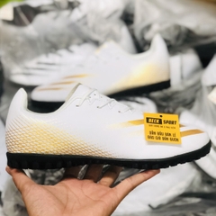 Giày Bóng Đá TQ Adidas X Ghosted.4 Trắng Vạch Vàng TF
