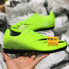 Giày Bóng Đá TQ Adidas X Ghosted.4 Xanh Lá Vạch Đen TF