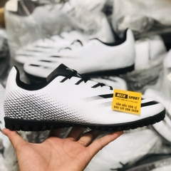 Giày Bóng Đá TQ Adidas X Ghosted.4 Trắng Vạch Đen TF