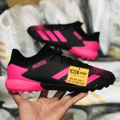 Giày Bóng Đá Adidas Predator 20.3 Đen Vạch Hồng Cổ Lửng TF