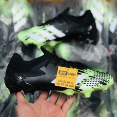 Giày Bóng Đá Adidas Predator 20.1 Đen Mũi Xanh Lá Vạch Trắng FG