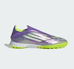 GIÀY BÓNG ĐÁ ADIDAS F50 PRO LL TF LACELESS - JR9330 - TÍM/XANH