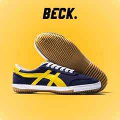 Giày Bata Chính Hãng Warrior Siêu Phủi Xanh Than Viền Vàng