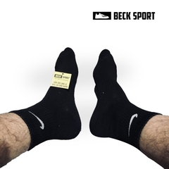 Tất Dệt Kim Nike Cổ Lửng - Đen