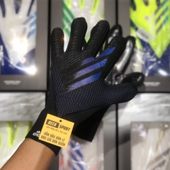 Găng Tay Adidas X Pro Đen Vạch Xanh Than (Không Xương)