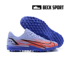 Giày Bóng Đá Nike Mercurial Vapor 14 Academy Mbappe Tím Cam Vạch Đen TF