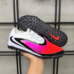 Giày Bóng Đá Nike Phantom 6 Elite Đỏ Hồng Gót Trắng Cổ Lửng TF