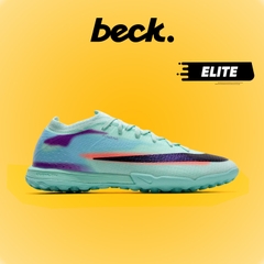 Giày Bóng Đá Nike Mercurial Vapor 17 Elite SK Xanh Ngọc Cam Cổ Lửng TF