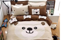 Bộ chăn ga gối hình thú H17 - 050