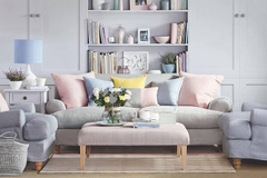 Đôn Sofa Phòng khách da thật 9029
