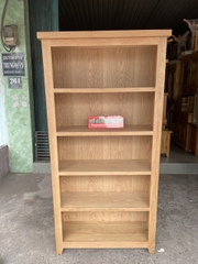 Kệ sách 5 tầng Gỗ sồi mỹ - 90cm
