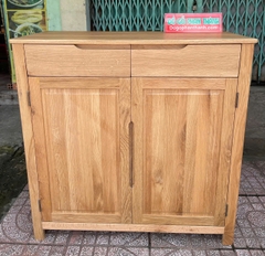 Tủ 2 cánh đã năng gỗ sồi mỹ