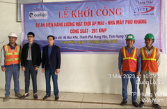 KHỞI CÔNG DỰ ÁN ĐMT NHÀ MÁY MAY PHÚ KHANG