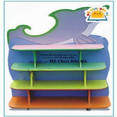 giá để đồ chơi hình cá heo - B164