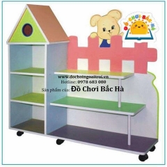 giá đồ chơi con thỏ hàng rào - B122