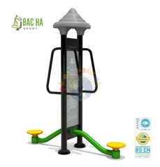 MÁY TẬP XOAY EO ĐÔI  2 TRỤ LS13