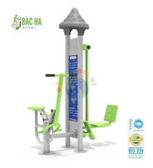 MAY TẬP TOÀN THÂN KẾT HỢP ĐẠP CHÂN 2 TRỤ LS11