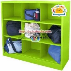 tủ tư trang mầm non không cánh - B319