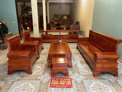 Bộ Sofa Pháo Thủ Gỗ Hương Đá