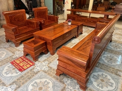 Bộ Sofa Pháo Thủ Gỗ Hương Đá
