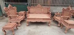 Bộ bàn ghế mẫu mới hoàng gia gỗ hương đá