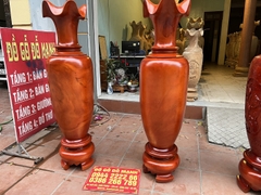 Lục Bình Trơn Gỗ Xà Cừ