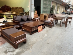 Bộ Sofa Zito Đùi Gà Gỗ Sồi Nga Hàng Víp .