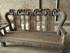 Bộ bàn ghế minh quốc đào gỗ chiu liu