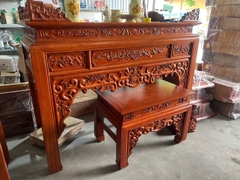 Án Gian Thờ Như Ý Gỗ Hương Đá